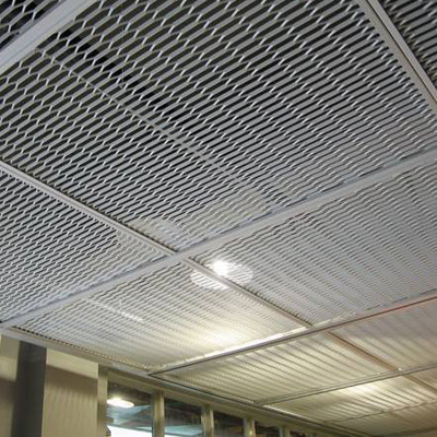 پانل سقف مشبک منبسط شده 600x1200 پانل های مشبک تزئینی