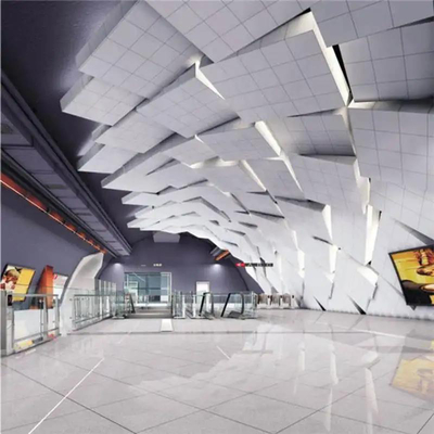 پانل های نمای آلومینیومی جامد PVDF با پوشش پودری پلی استر 2000x4000 میلی متر