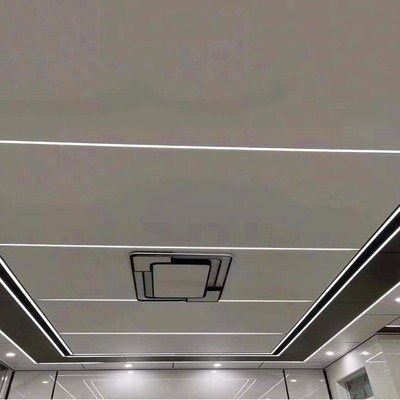 ساندویچ پانل کامپوزیت 1.2x2.4 متر کاشی های سقفی لانه زنبوری با پوشش PVDF
