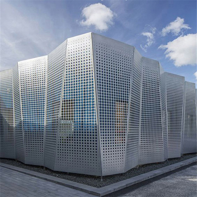 پانل های روکش آلومینیومی 800x1000mm پانل های روکش دیوار بیرونی پرده نما