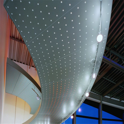 طراحی سقف فلزی تمام شده PVDF
