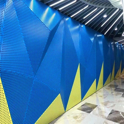 پانل روکش آلومینیومی با پوشش PVDF با سوراخ سفارشی
