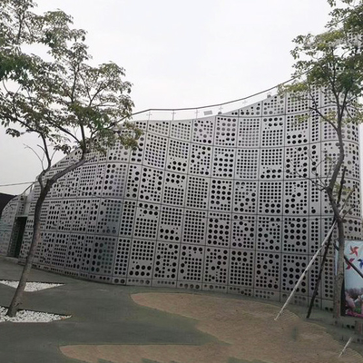 پانل فلزی پرده ای آلومینیومی CNC با پوشش PVDF نسوز