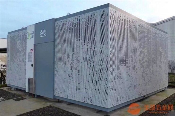 پانل های دیواری فلزی برش لیزری سه بعدی نمای آلومینیومی با الگوی سفارشی