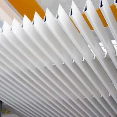 دکوراسیون داخلی سقف فلزی آلومینیومی قطره ای به ضخامت 1.3 میلی متر