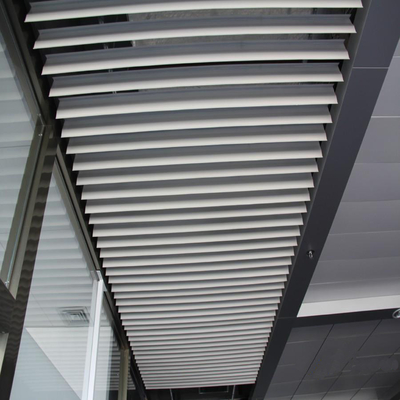رنگ قابل تنظیم سقف فلزی آلومینیومی صفحه نمایش ضد رطوبت