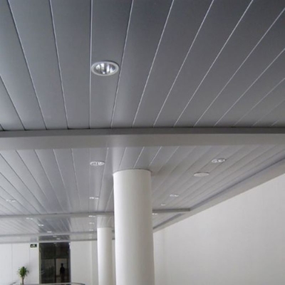 سقف فلزی نوار C با اندازه سفارشی و رنگ 16 میلی متر ارتفاع