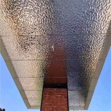 سقف صفحه راه راه آینه استیل ضد زنگ ضخامت 20 میلی متر ضد آب