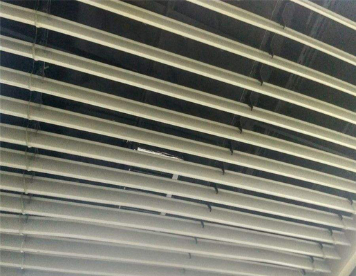 200x3000mm سقف فلزی آلومینیومی صفحه نمایش B ضخامت 0.5mm