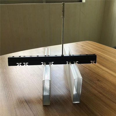 سیستم سقف آکوستیک U شکل سقف فلزی آلومینیومی 50x100mm