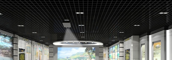 سقف توری آلومینیومی 100x100mm نسوز 0.4mm ضخامت