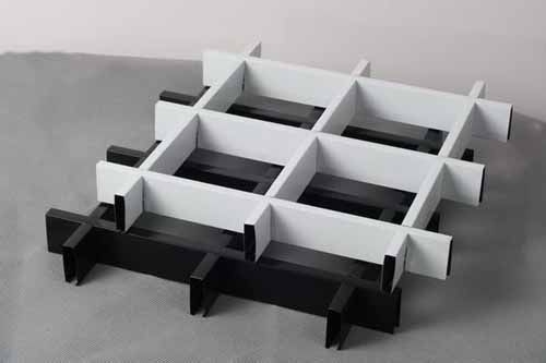 سقف توری آلومینیومی 100x100mm نسوز 0.4mm ضخامت