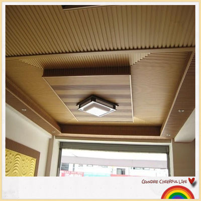 پانل دیواری آلومینیومی ISO14001 صفحه دیواری تزئینی داخلی ضد آب