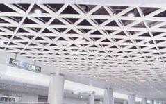 سقف شبکه فلزی آلیاژ آلومینیوم 250x250 میلی متر برای مرکز همایش