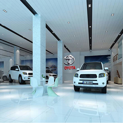 سقف نواری H آلیاژ آلومینیوم ضد آب برای مرکز خرید