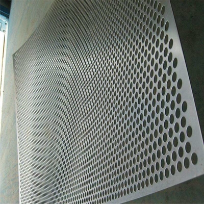پانل آلومینیومی سوراخ دار 1600x6000 میلی متری برای ایستگاه مترو مقاوم در برابر اسید