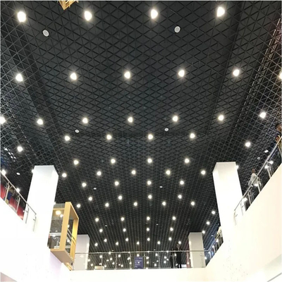سقف سلول باز مثلثی آلومینیومی ضد آب 200x200x200 میلی متر