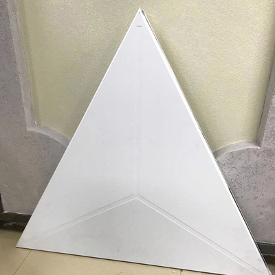 گیره مثلثی آلومینیومی رنگی قابل تنظیم در سقف 1000x1000x1000 میلی متر