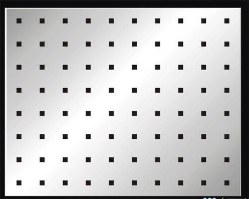 پانل آلیومینیوم سفارشی پانل های نمای بیرونی سوراخ شده پانل های آلومینیوم PVDF برای نمای