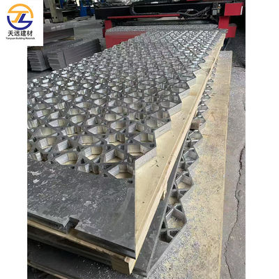Non Toxic Aluminum Curtain Wall Indoor Outdoor Aluminium Linear Ceiling