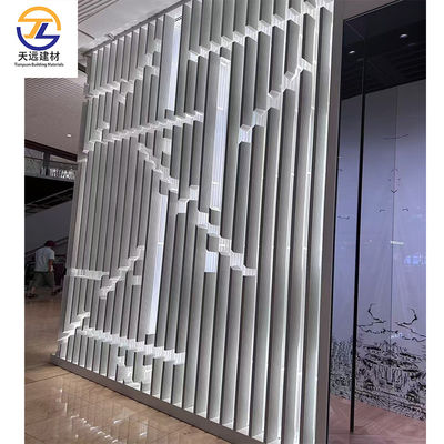 Office Building Ceiling Metal Perforated Plate For Ceiling Aluminum Panel With 600*600MM