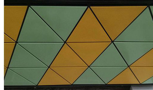 کاشی های سقف فلزی 1 میلی متری سوراخ دار آلومینیومی ISO9001